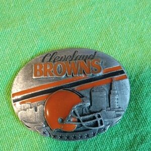 Cleveland Browns Silver and Orange